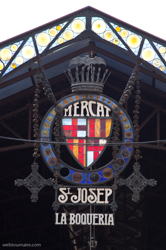 Barcelone - le marché St Joseph (la Boqueria)