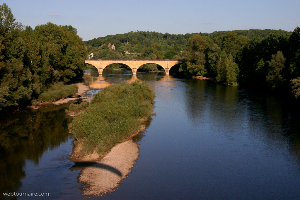 La Dordogne à Grolejac